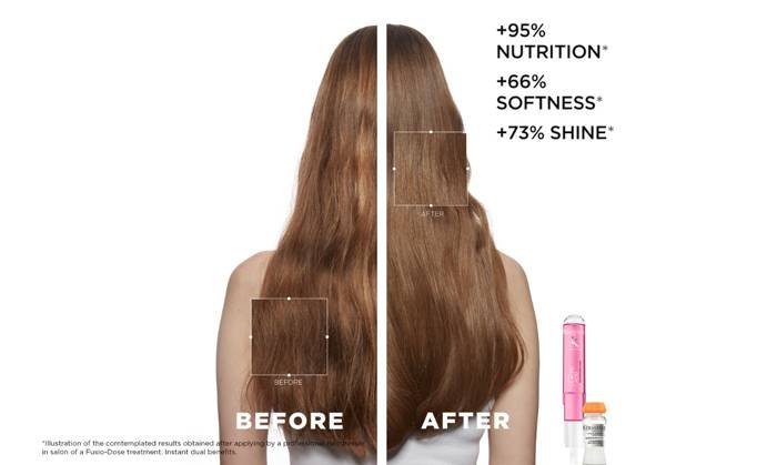 Impressive hair care results with Fusio Dose